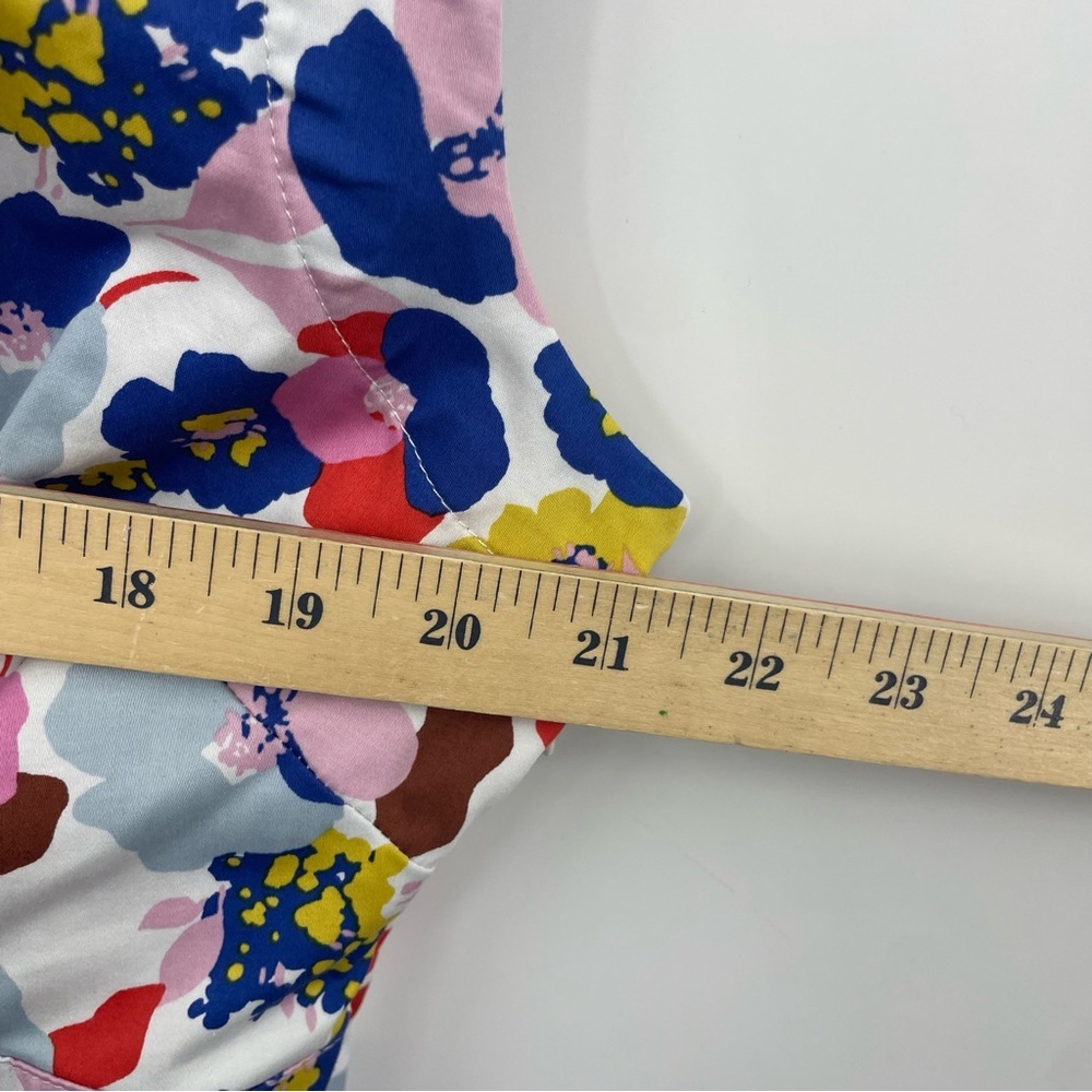 Boden Clemmie midi Dress in Peony floral Print Sz 14 R regular - Picture 6 of 7